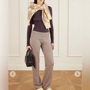 Skims cashmere wool blend pants